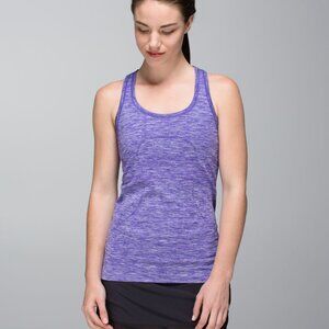 Lululemon Run: Swiftly Tech Racerback - Heathered Bruised Berry Size 10